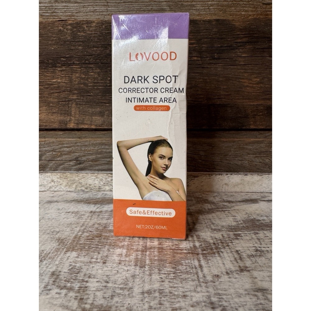 Lovood‎ Dark Spot Corrector Cream – Intimate Area – 2 oz – New & Sealed
